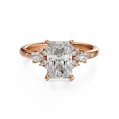 The Ascendant Ring | Radiant - Lavender Creek Gems 