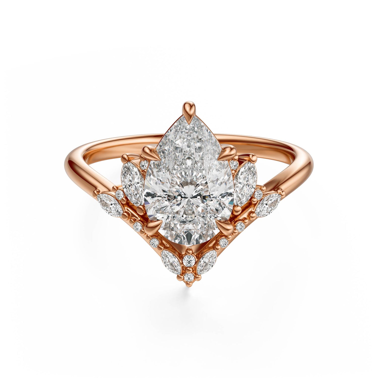 The Aurora Ring | Setting Only