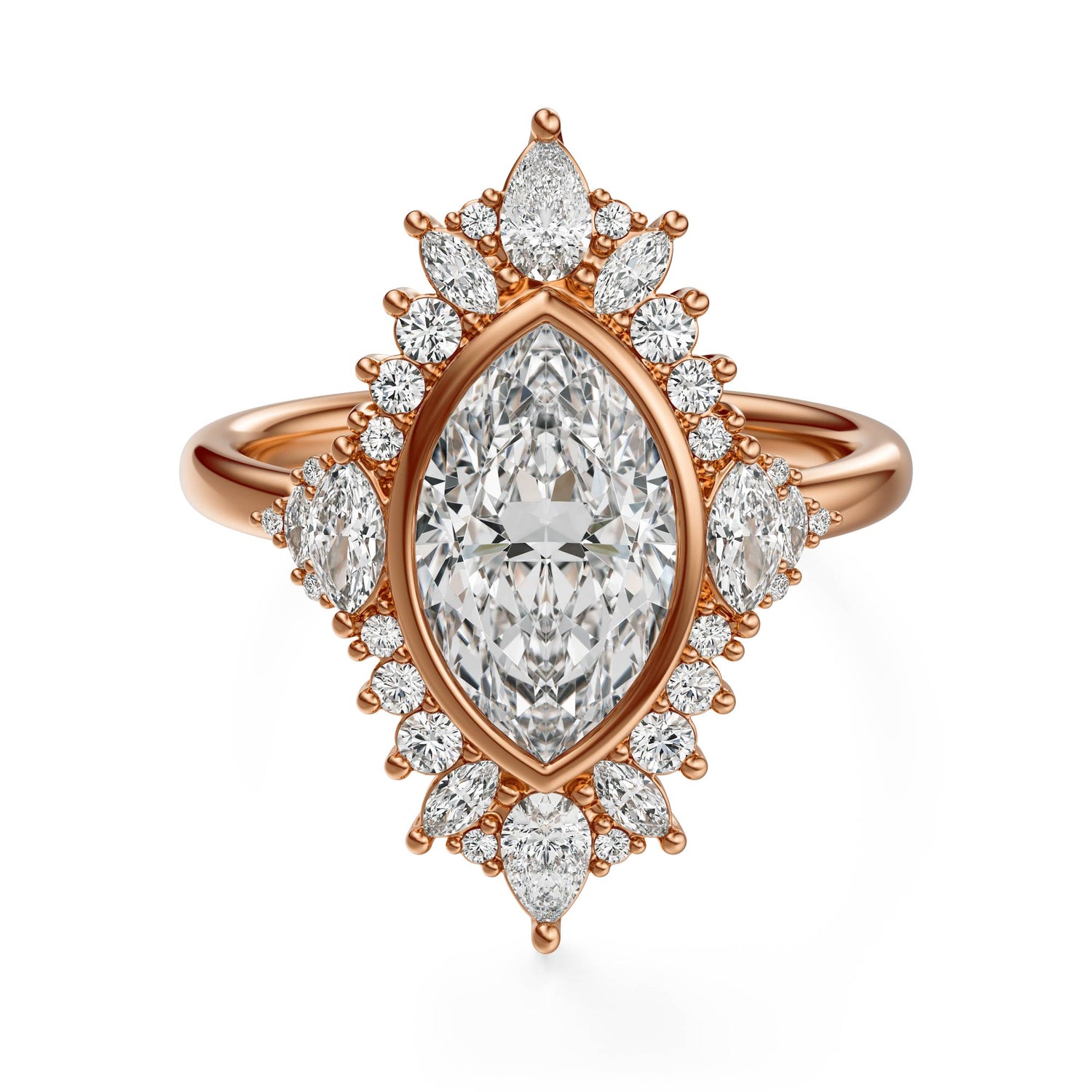 The Ethereal Ring | Marquise | Setting Only