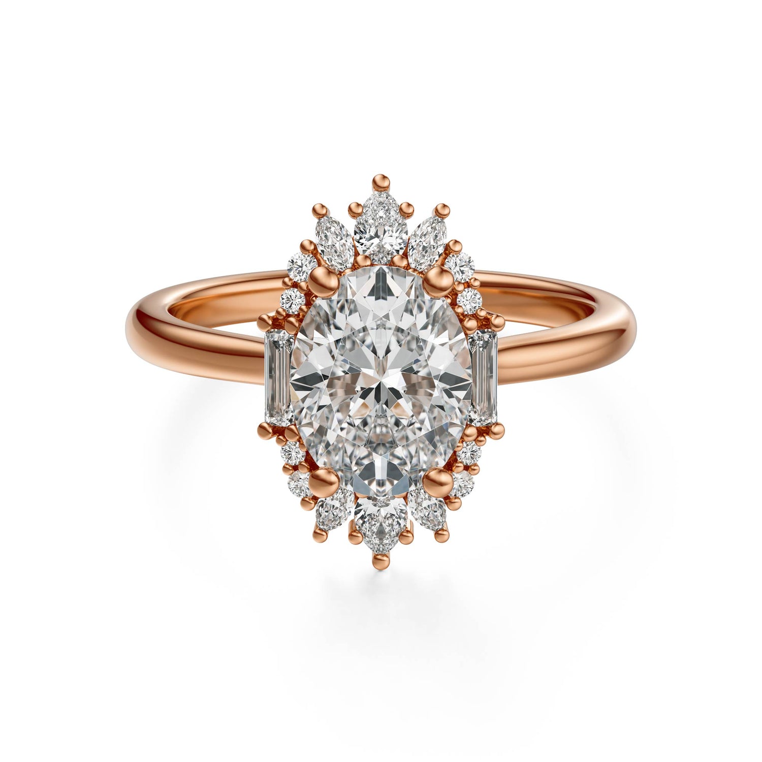 The Georgia Ring | Oval | Setting Only