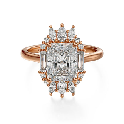 The Georgia Ring | Radiant | Setting Only