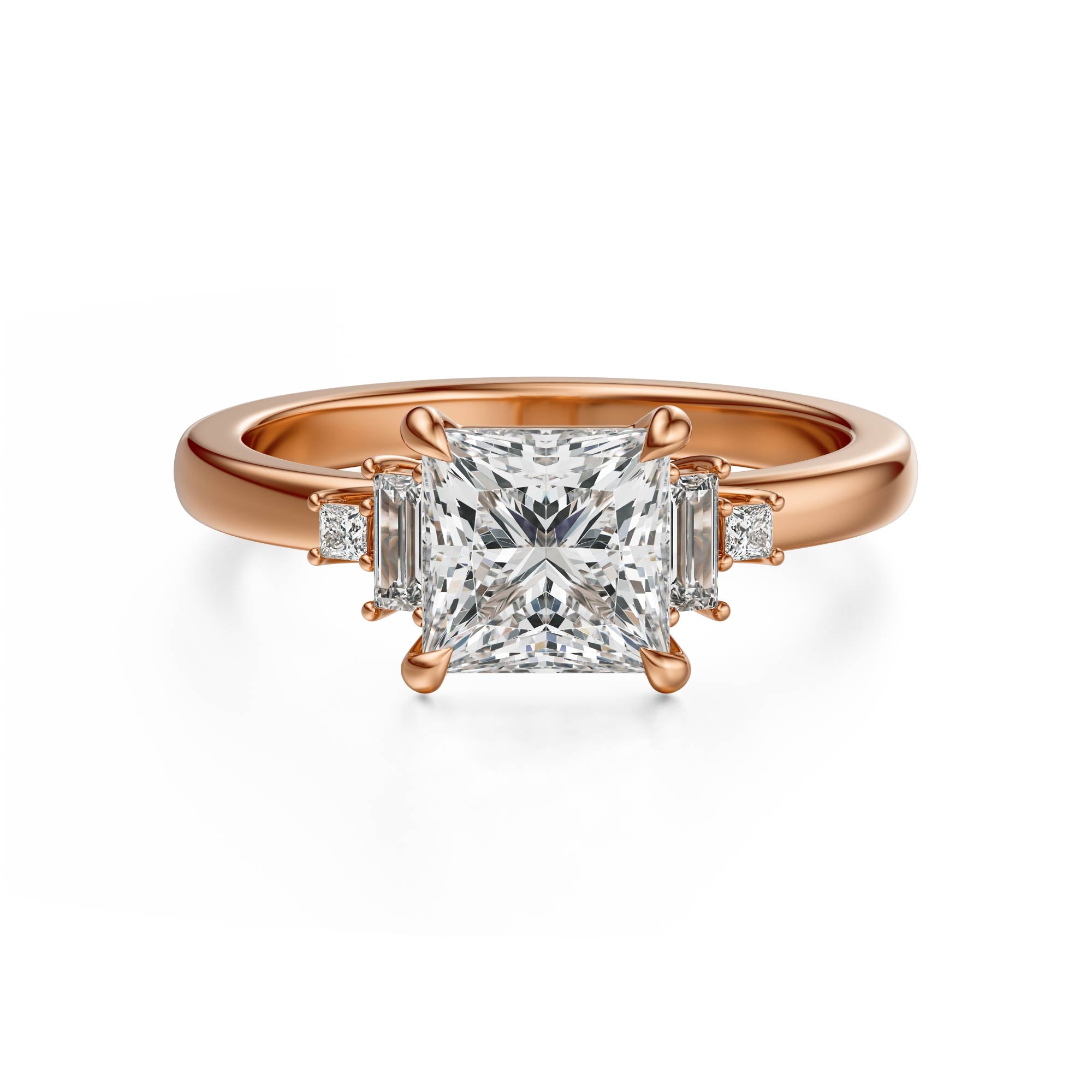 The Elevated Mira Ring | Princess | Setting Only