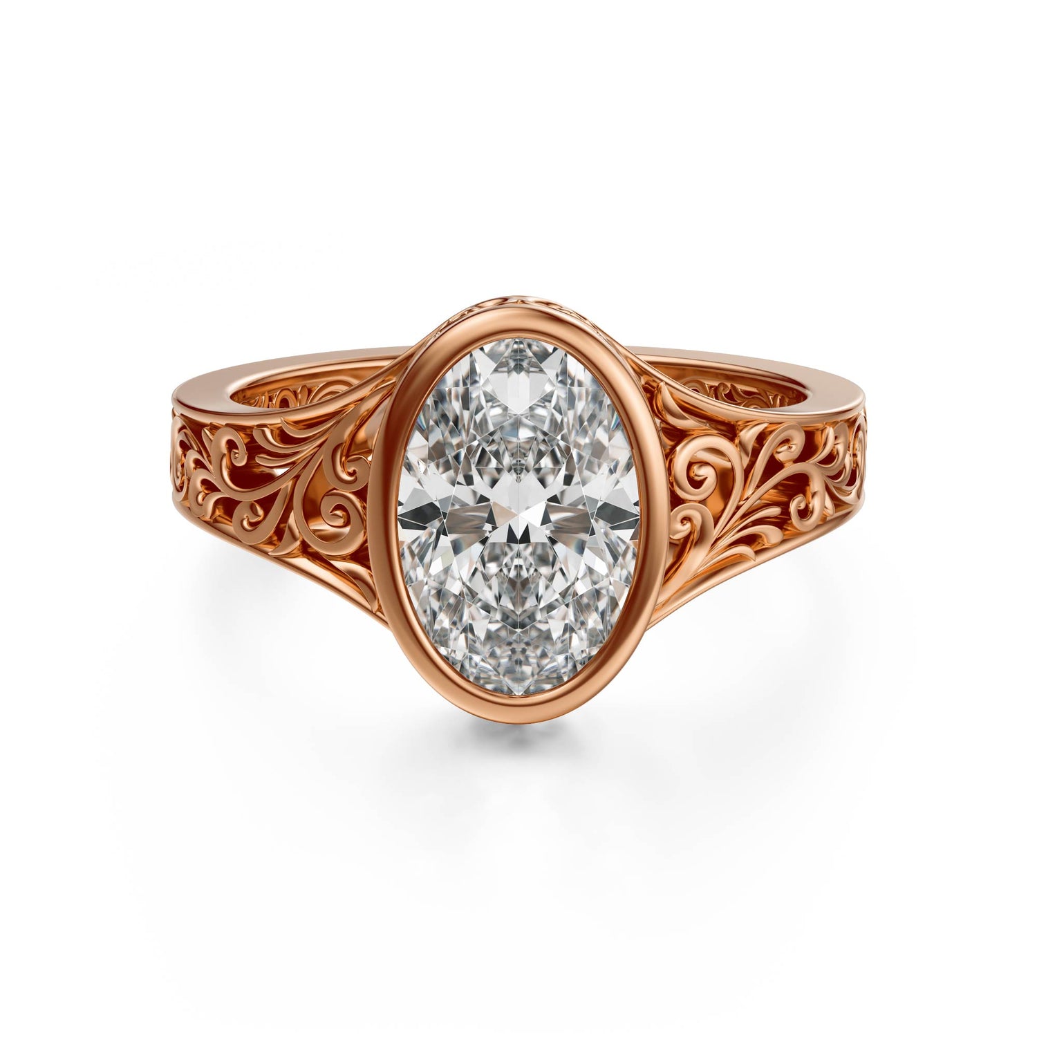 The Endearment Ring | Oval - Lavender Creek Gems 