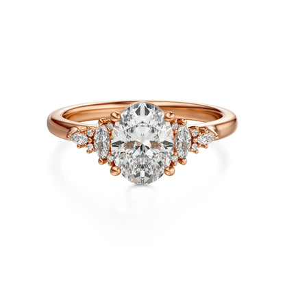 The Maeve Ring | Oval | Setting Only