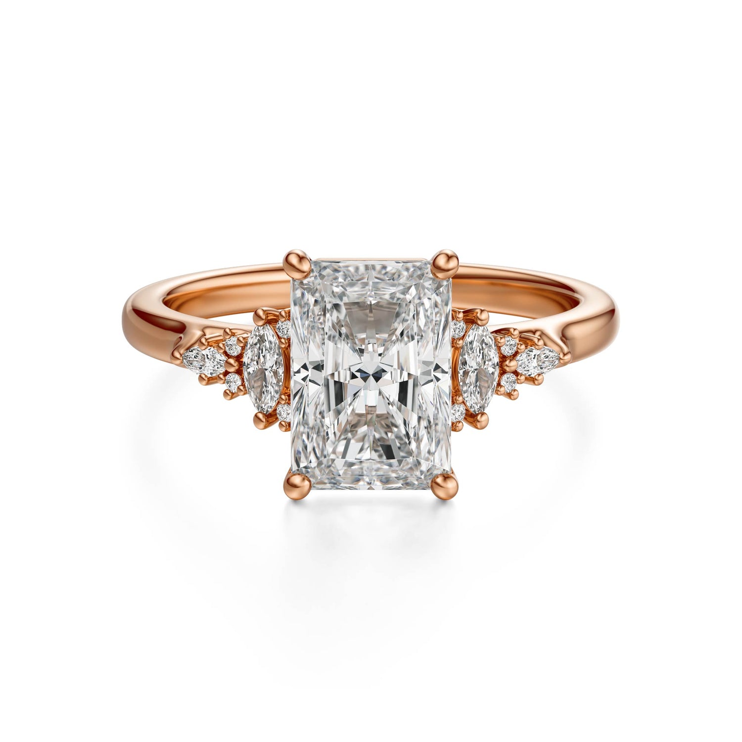 The Maeve Ring | Radiant | Setting Only