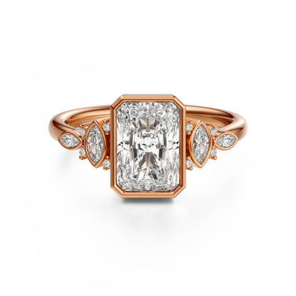 The All Bezel Maeve Ring | Radiant