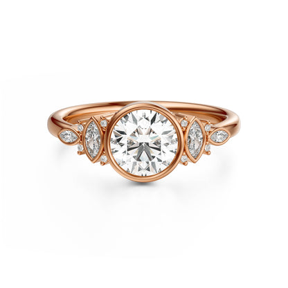The All Bezel Maeve Ring | Round