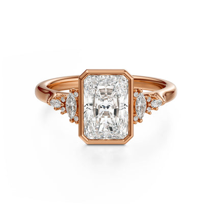 The Bezel Maeve Ring | Radiant