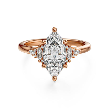The Low Maeve Ring | Marquise
