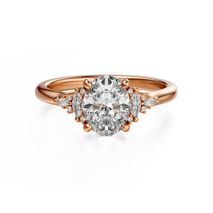 The Low Maeve Ring | Oval | Setting Only