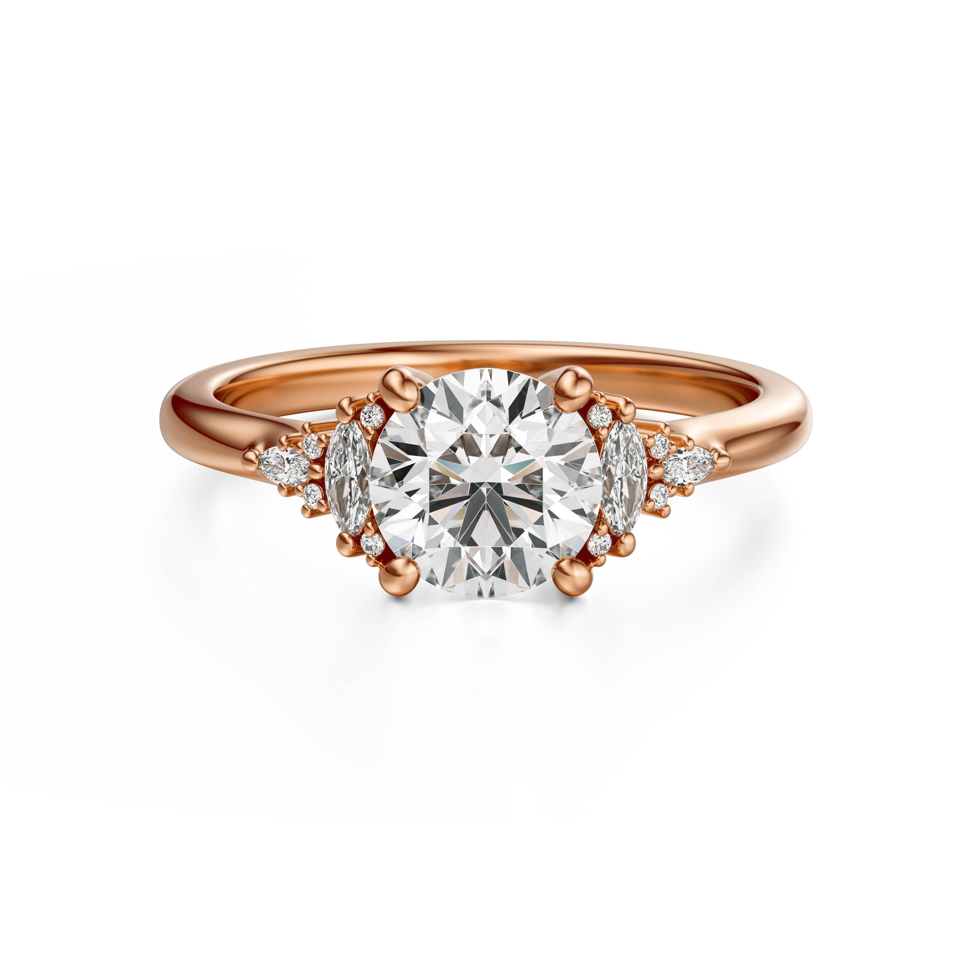 The Low Maeve Ring | Round