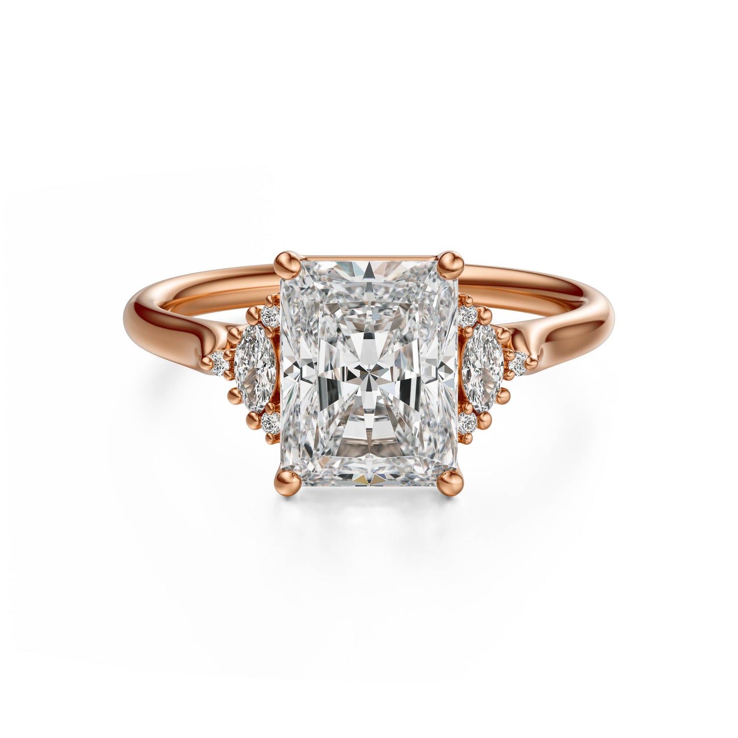 The Maren Ring | Radiant | Setting Only