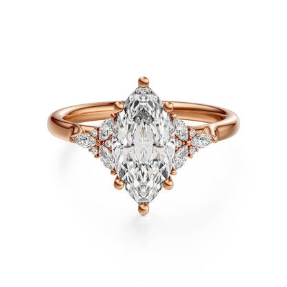 The Meadow Ring | Marquise | Setting Only - Lavender Creek Gems 