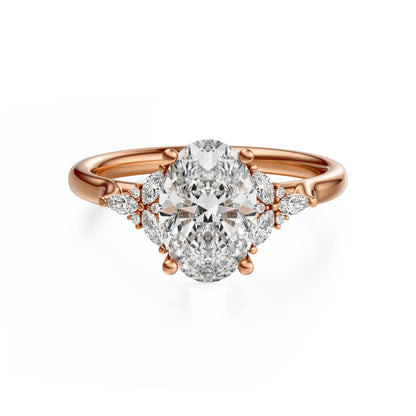 The Meadow Ring | Oval - Lavender Creek Gems 