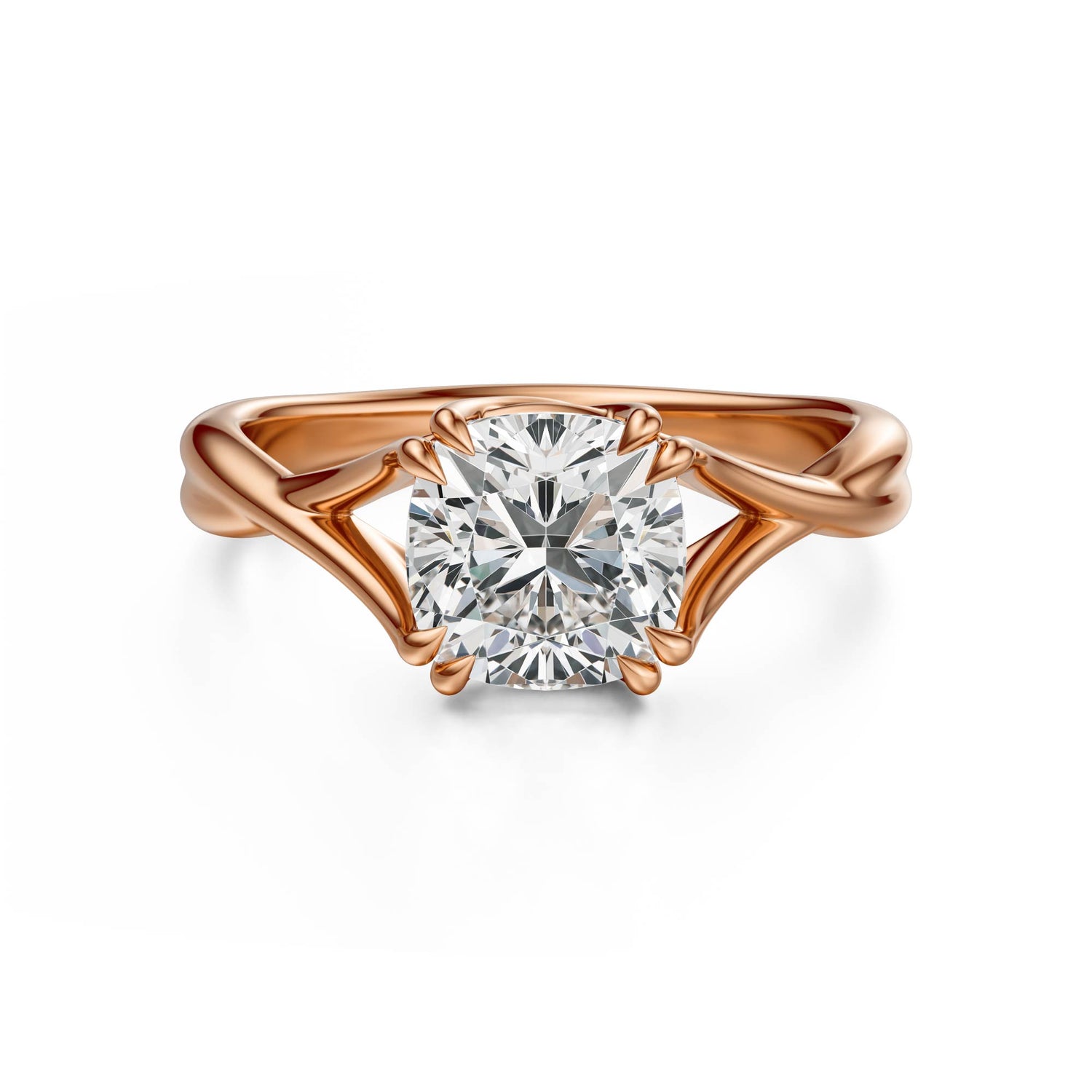 The Entwine Ring | Cushion - Lavender Creek Gems 