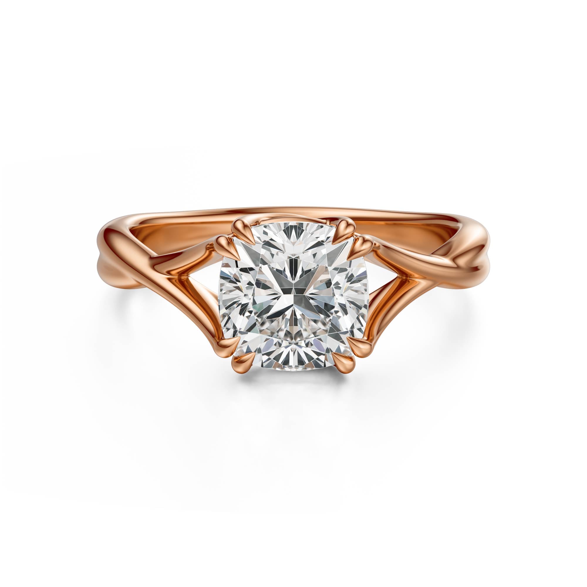 The Entwine Ring | Cushion - Lavender Creek Gems 