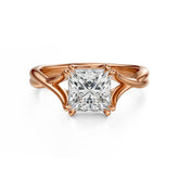 The Entwine Ring | Princess | Setting Only - Lavender Creek Gems 