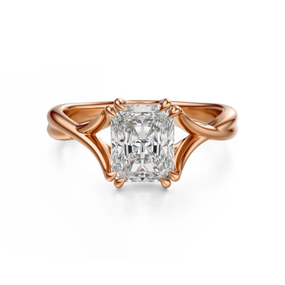 The Entwine Ring | Radiant - Lavender Creek Gems 