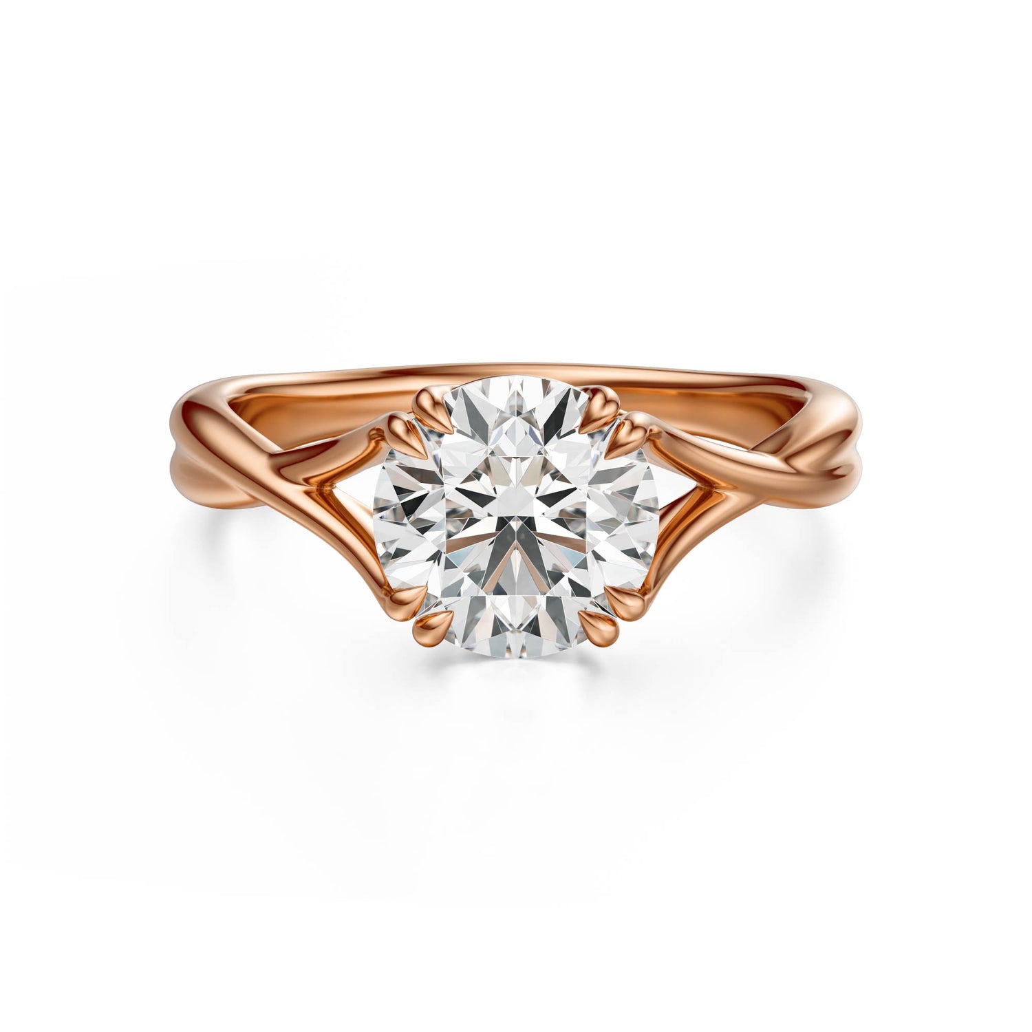 The Entwine Ring | Round - Lavender Creek Gems 