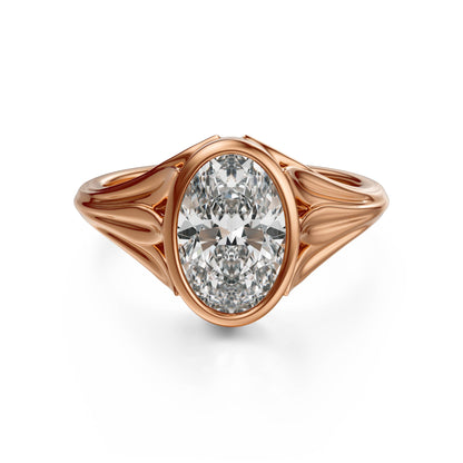 The Nightbloom Ring | Oval - Lavender Creek Gems 