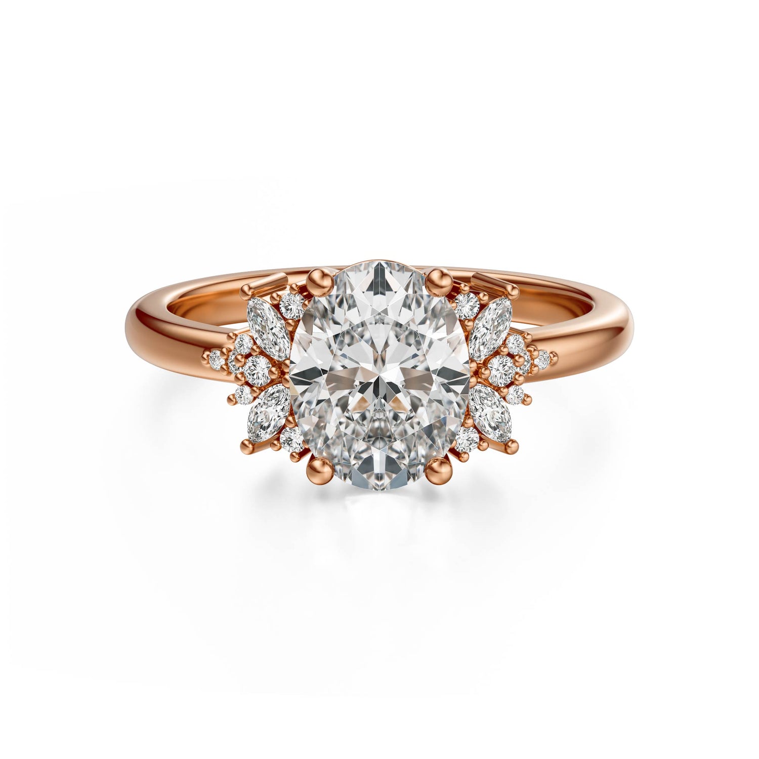 The Reverie Ring | Oval | Setting Only