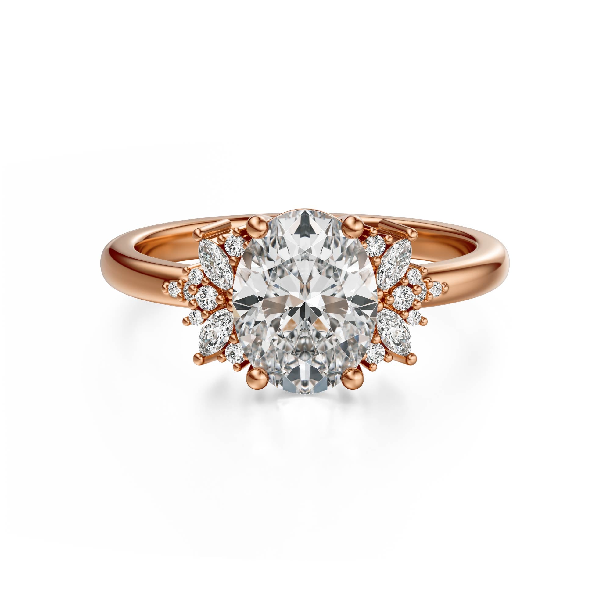 The Reverie Ring | Oval | Setting Only