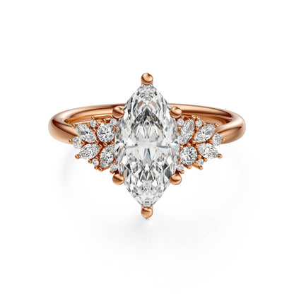 The Rosalie Ring | Marquise | Setting Only