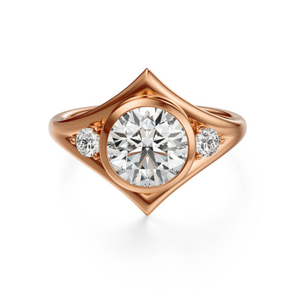 The Roxy Ring | Round - Lavender Creek Gems 
