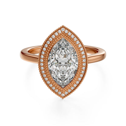 The Satine Ring | Marquise | Setting Only