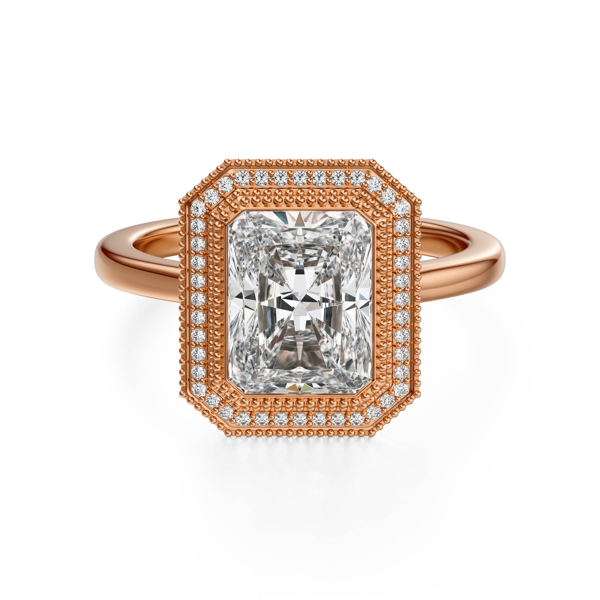 The Satine Ring | Radiant | Setting Only