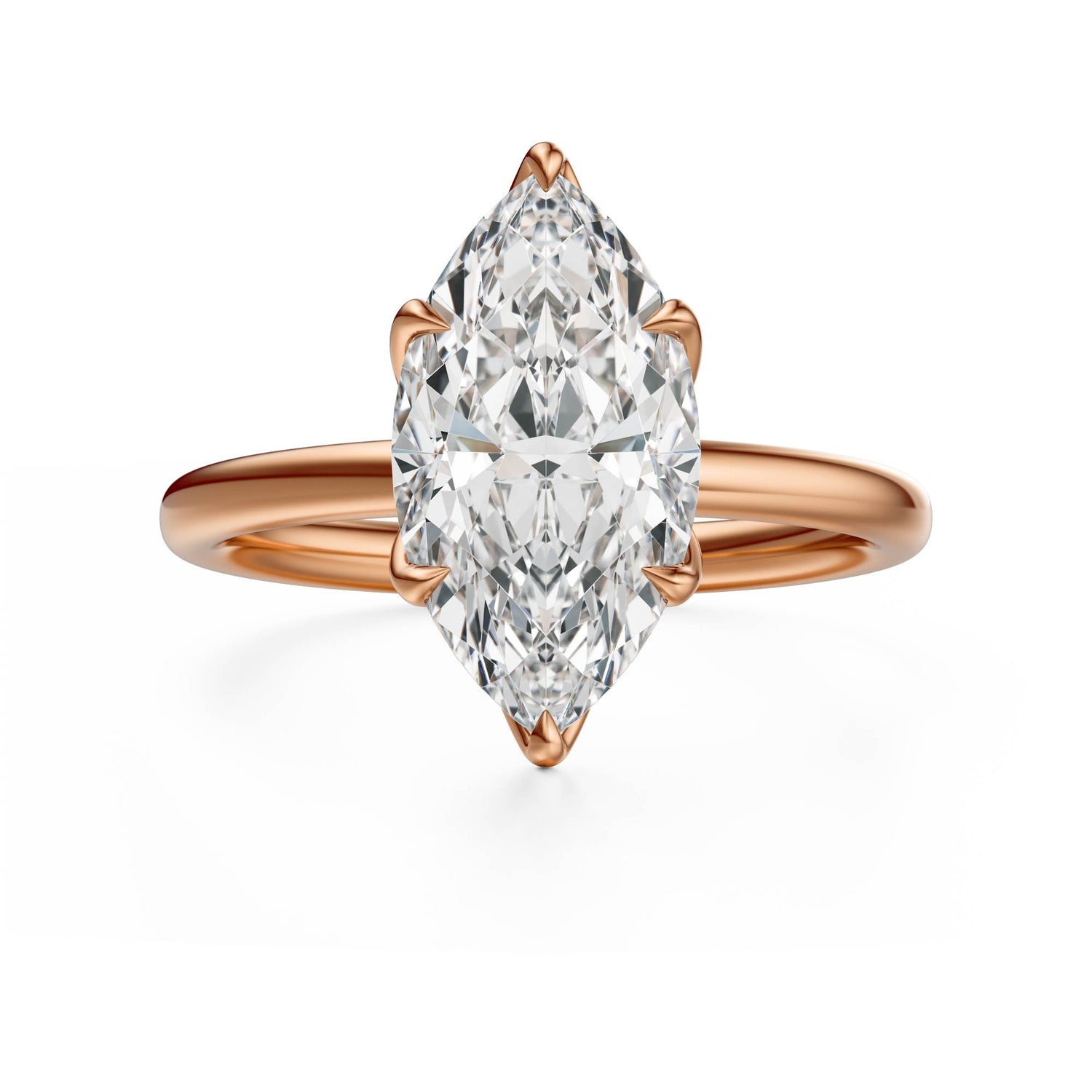 The Secret Garden Ring | Marquise | Setting Only
