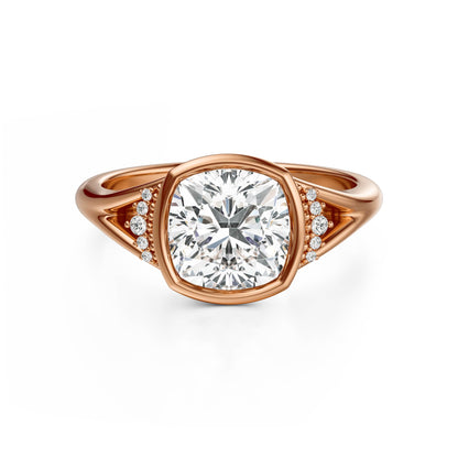 The Bezel Serendipity Ring | Cushion