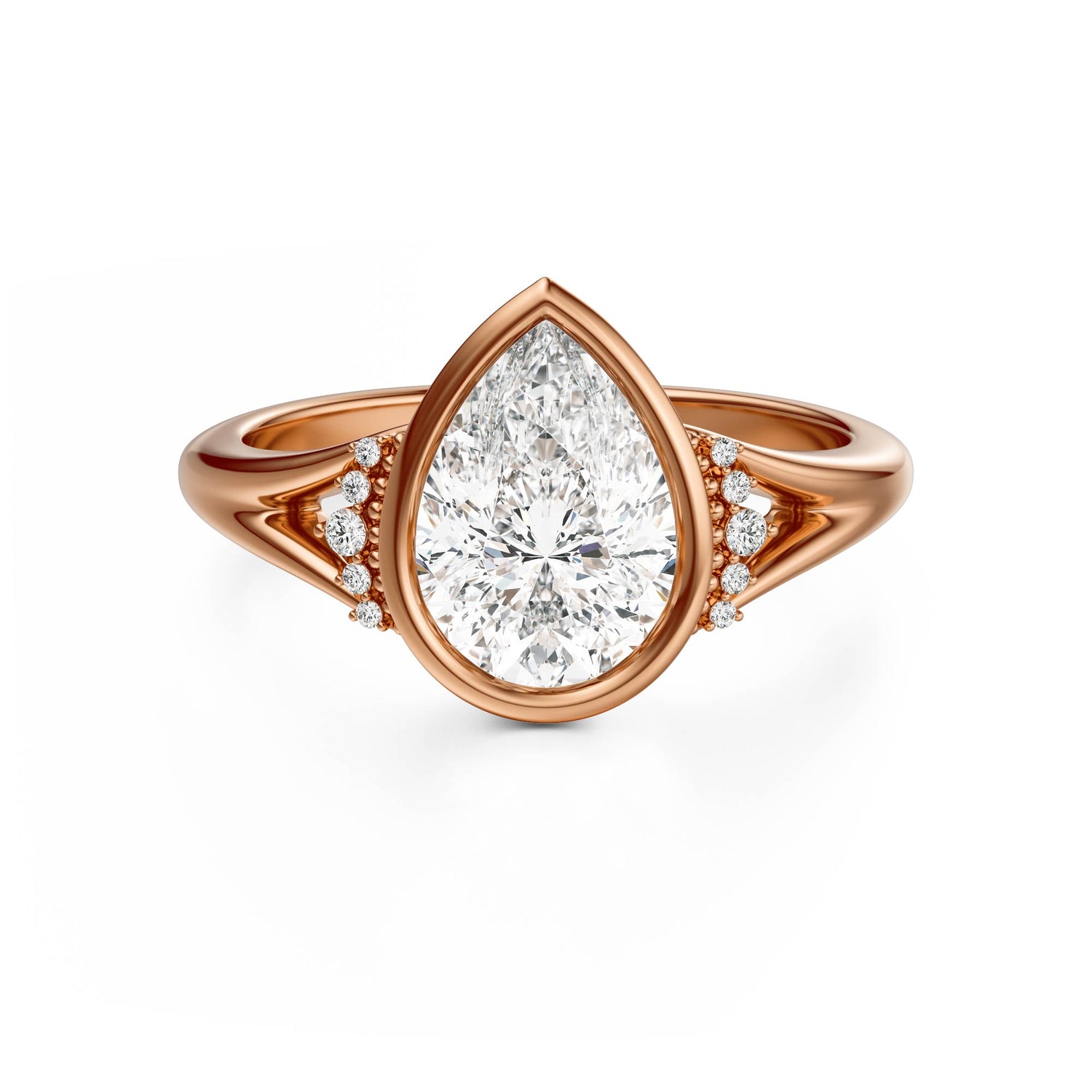 The Bezel Serendipity Ring | Pear