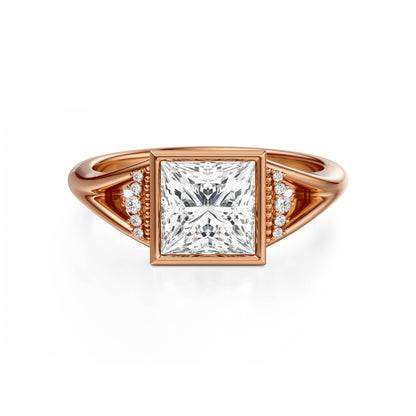 The Bezel Serendipity Ring | Princess