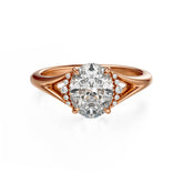 The Serendipity Ring | Oval | Setting Only - Lavender Creek Gems 