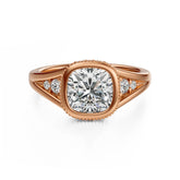 The Sitara Ring | Cushion - Lavender Creek Gems 
