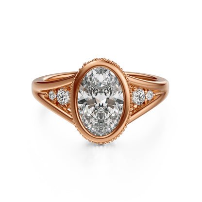 The Sitara Ring | Oval - Lavender Creek Gems 