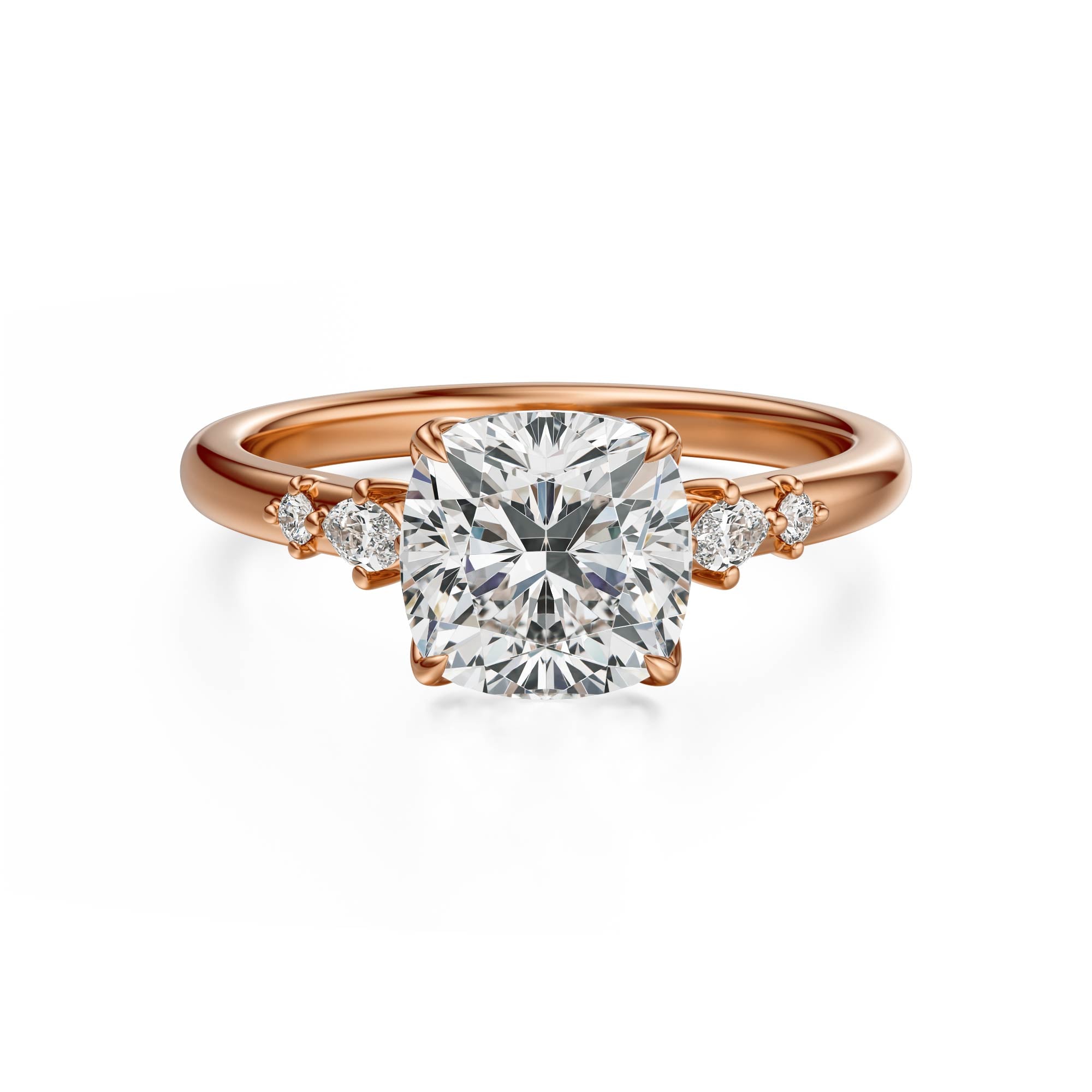 The Skye Ring | Cushion | Setting Only - Lavender Creek Gems 