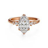 The Skye Ring | Marquise | Setting Only - Lavender Creek Gems 