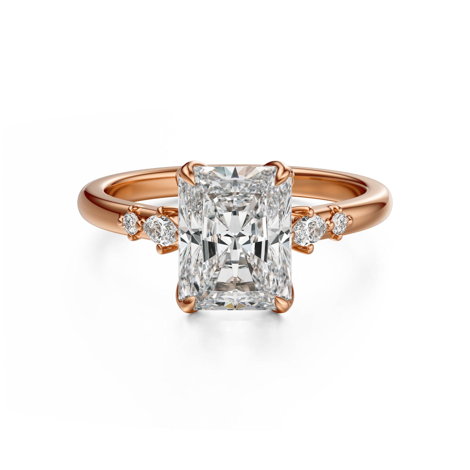 The Skye Ring | Radiant - Lavender Creek Gems 