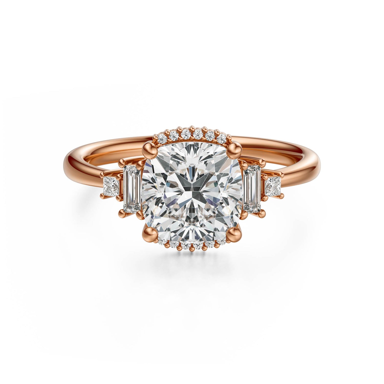 The Sura Ring | Cushion | Setting Only