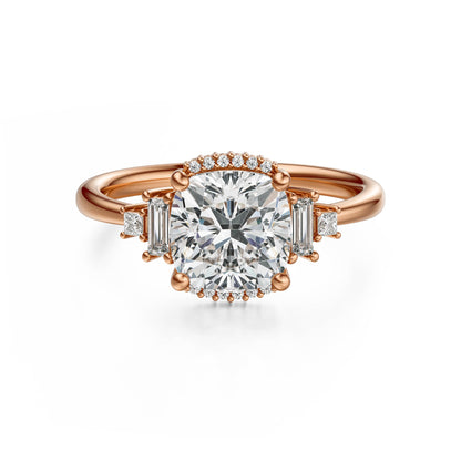 The Sura Ring | Cushion | Setting Only