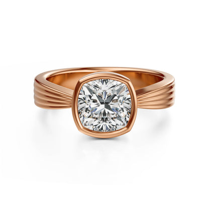 The Veil Ring | Cushion - Lavender Creek Gems 