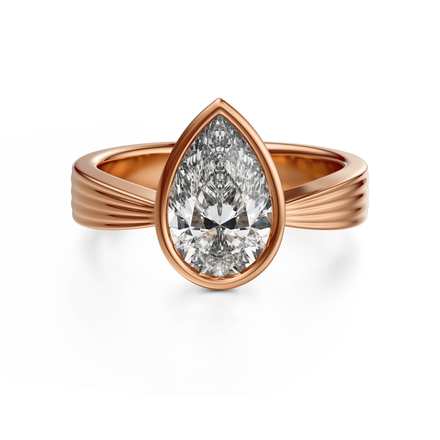 The Veil Ring | Pear - Lavender Creek Gems 