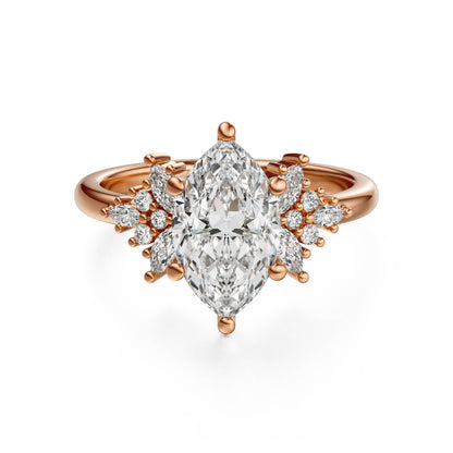 The Veraine Ring | Marquise | Setting Only