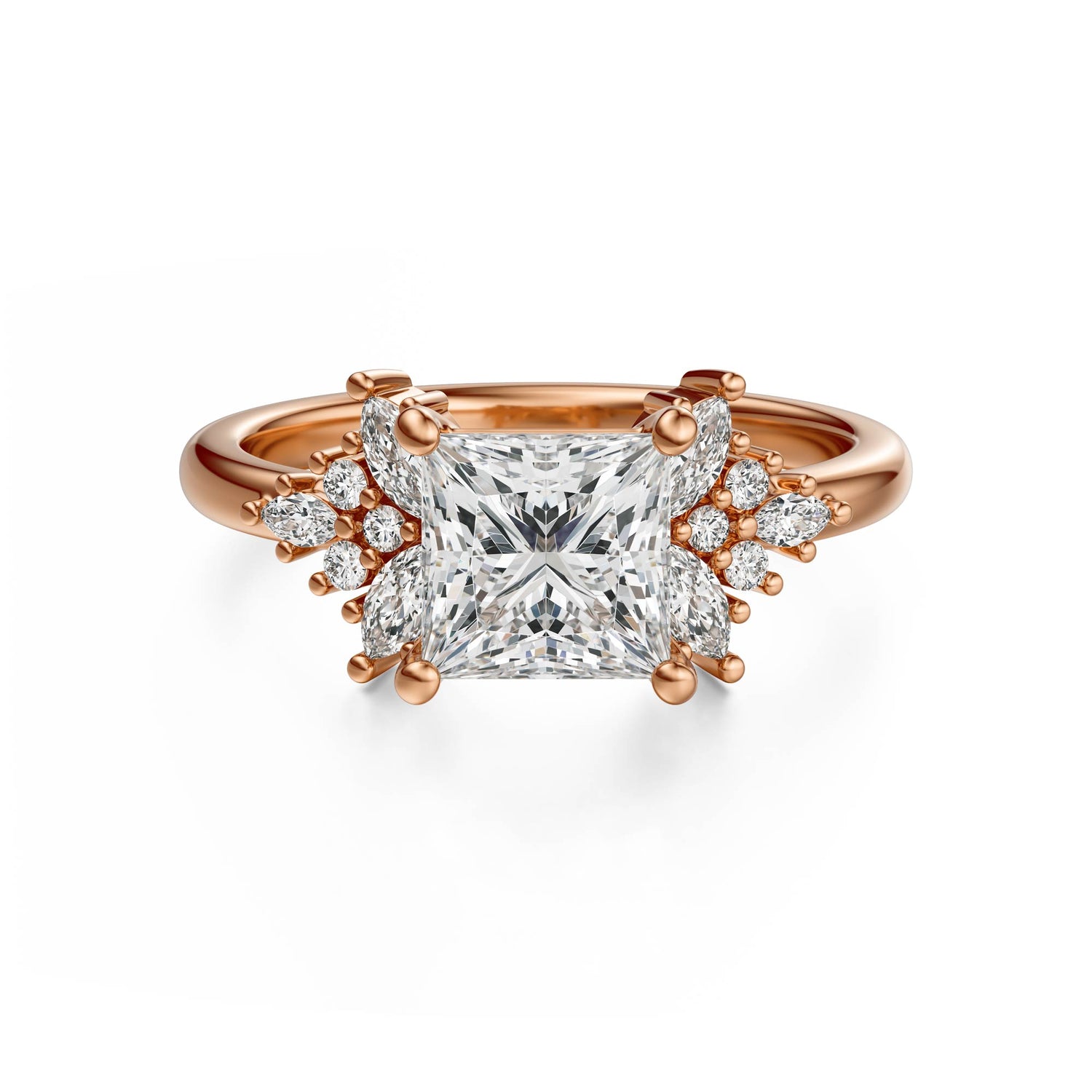 The Veraine Ring | Princess | Setting Only