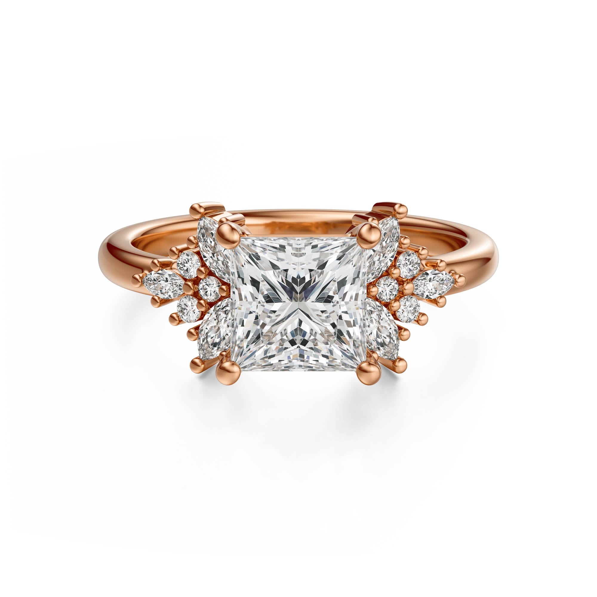 The Veraine Ring | Princess | Setting Only