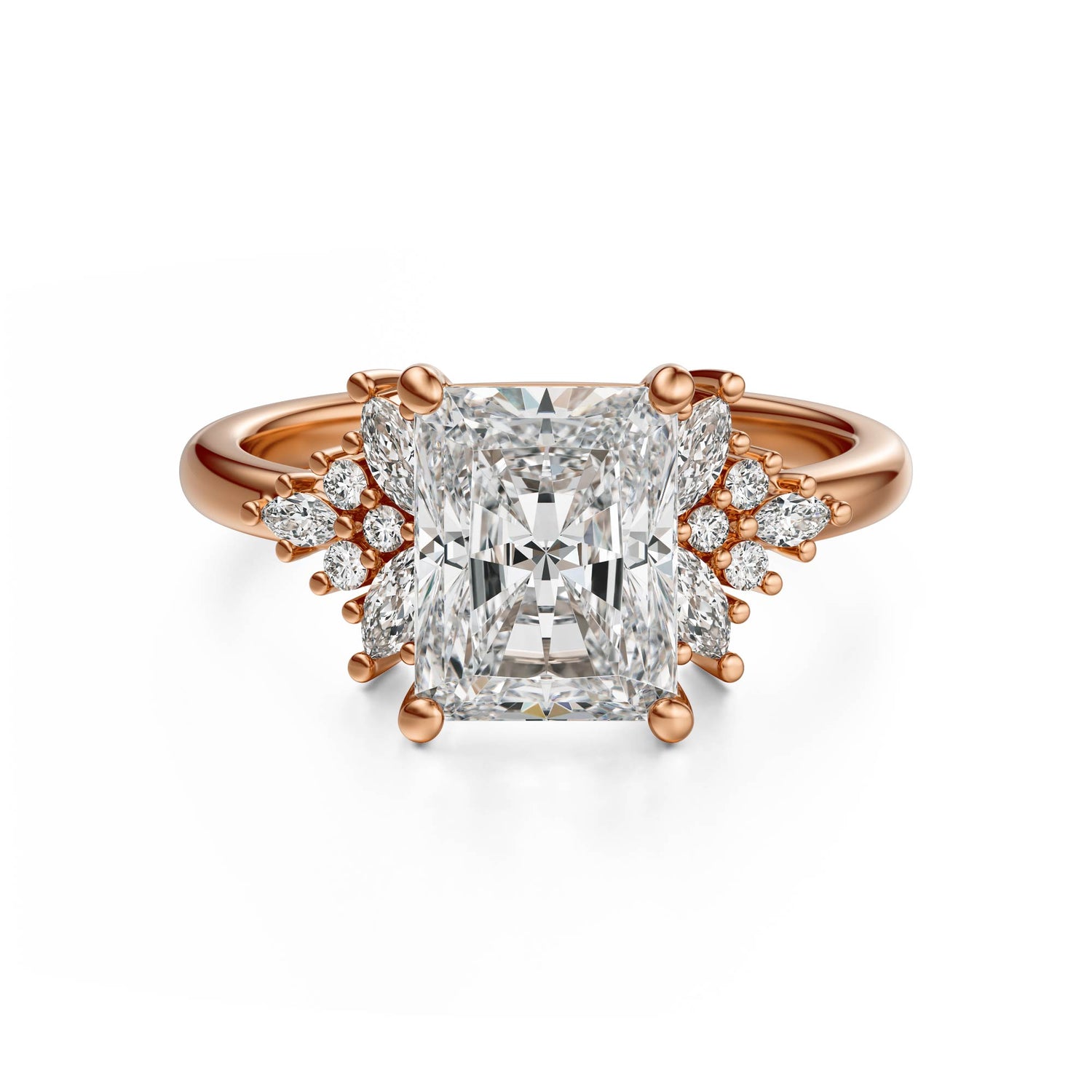 The Veraine Ring | Radiant | Setting Only