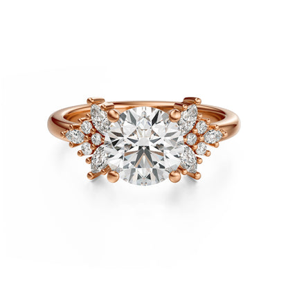 The Veraine Ring | Round | Setting Only