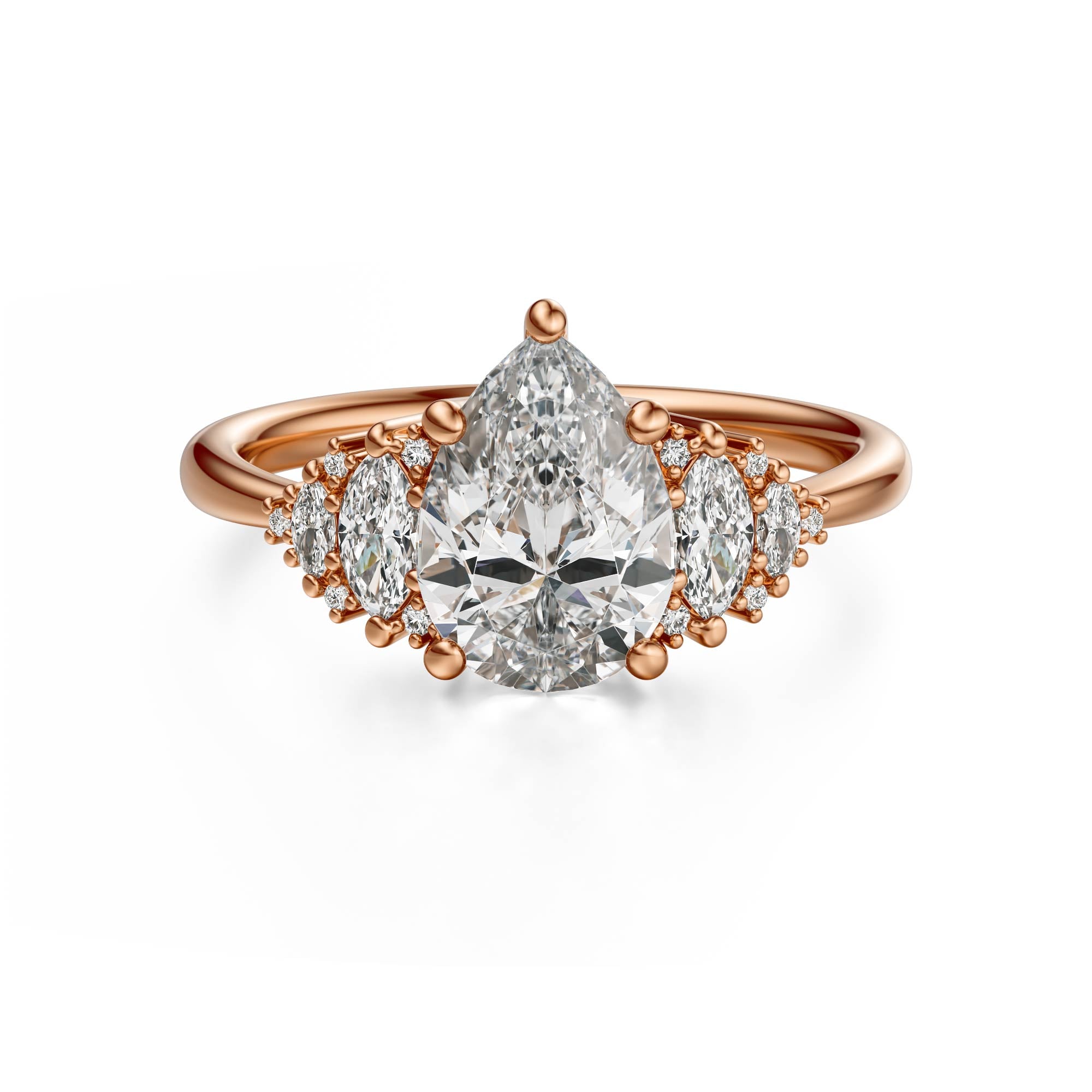 The Vivienne Ring | Pear